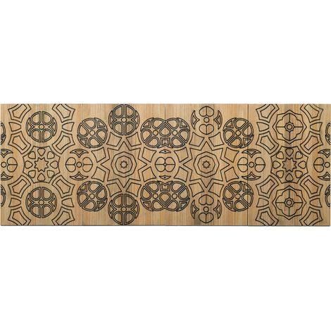 Cabecero ECO 4 Partes Gena 160x60cm en madera maciza de pino acabado vintage estilo industrial Box Furniture (1/5)