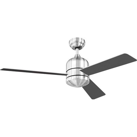 Ventilador de techo modelo savu. color cromo cepillado. potencia: 60w aspas: ø115cm con mando a distancia edm (1/3)