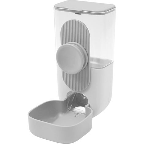 automatischer Vogelfutter- und Wasserspender, transparent, Polypropylen, für Nymphensittich-/Papageienkäfige (1/5)