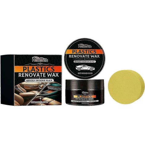 Crème rénovatrice pour cuir, 1 unité, pour sièges automobiles - Solution de réparation et de nettoyage des rayures (1/4)