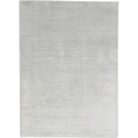 SW Tapis «Aura» argent 140 x 200 cm Tapis à poils doux (1/5)