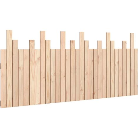 Tête de lit,Panneau décoratif murale 185x3x80 cm Bois massif de pin CFW1511919 (1/5)