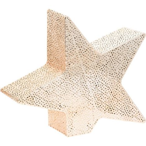 Etoile decorative lumineuse inclinee diam 30cm blanc chaud - lotti 885516 (1/3)