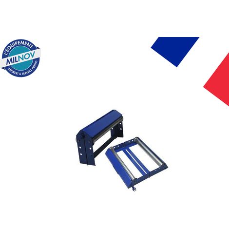 Dérouleur électrique pliant 200 kg – Capacité 200 kg – Ø touret mini 280 mm – Ø touret maxi 1055 mm – Largeur utile 530 mm – Milnov (1/5)