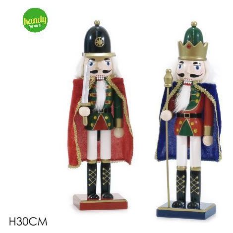 Schiaccianoci con Mantello Handy H 30cm Modelli Assortiti