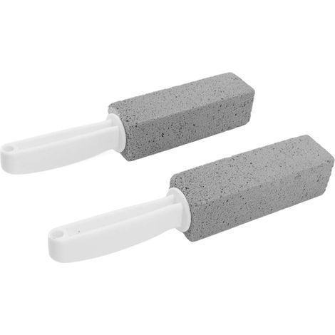 Pierre Ponce de Toilette, Facile à Utiliser, Brosse de Toilette Simple et Rapide, Trous Brillants Fins, Excellente Puissance de Nettoyage avec poignée pour la Cuisine (1/5)