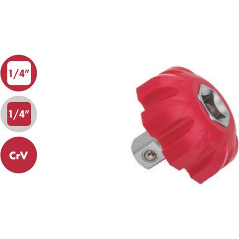 ADATTATORE PER SERRAGGIO MANUALE IN SPAZI RISTRETTI 1/4" Cr-V DOGHER 509-013