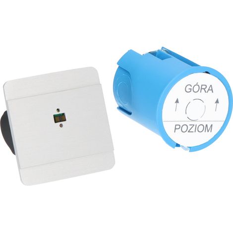 Sensor de distancia láser de aluminio DRL-12, que actúa como sensor de movimiento (1/4)