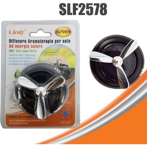 Trade Shop - SOLARBETRIEBENER AROMATHERAPIE-DUFTDIFFUSOR FÜR DAS AUTO-ARMATURENBRETT SLF2578 -