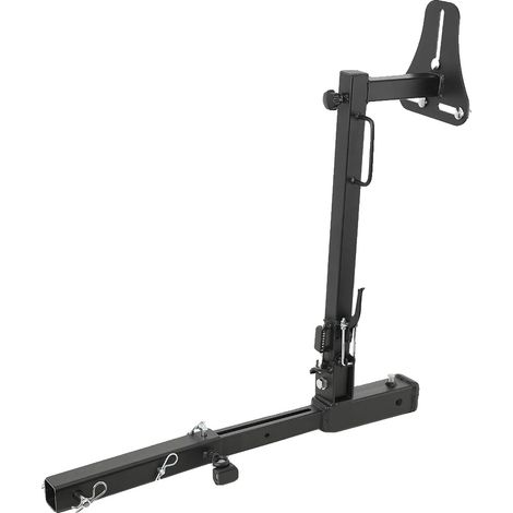 Support de roue de secours, longueur réglable 56,5-80,5 cm, s'adapte aux roues de 16" à 24", capacité de 110 lb, récepteur de 2", en fer robuste (1/5)