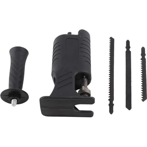 Beyamis Kit d'accessoire scie alternative pour perceuse sans fil avec lames pour scie sauteuse à bois et métal (1/5)