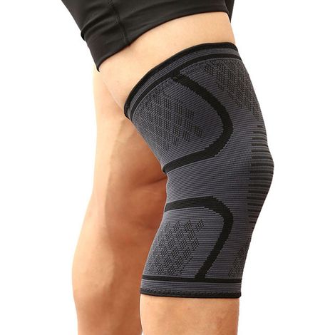 Genouillere - Protection Genou - Soutien Compression Patella - Maille 3D Respirante - Nylon Élastique - Taille XL (1/5)