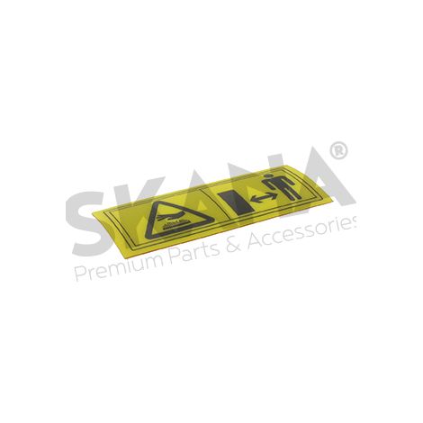 Autocollant Surface Chaude, Origine Stiga. 114364961/3, 1143649613