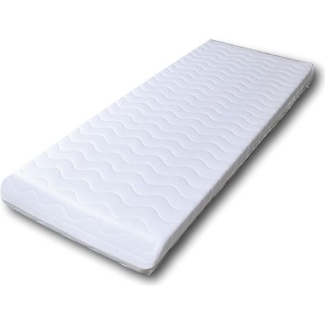 Matelas 80x200 mémoire de forme Luna Blanc (1/4)