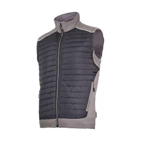 Gilet isolante nero-kaki, "M", CE, lahti (1/3)
