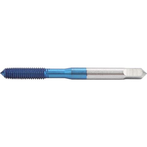 Gewindebohrer mit Nano-Blau-Beschichtung, Wolframstahl, metrisch, gerader Griff, Maschinengewindebohrer M5