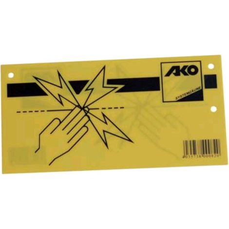 Cartello di avvertimento AKO AKO 44623 (1/7)