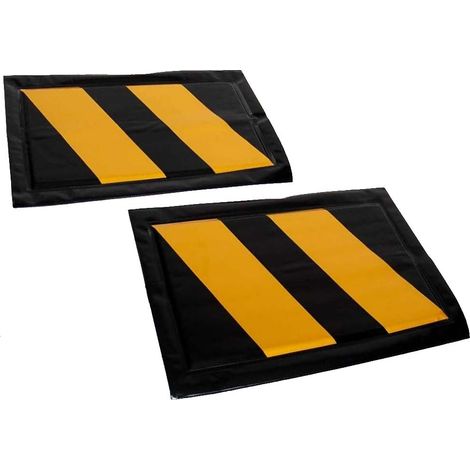 Set 2 Pannelli Adesivi Antiurto per Garage e Box Protezione Paraurti Auto 40x27