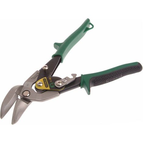 Stanley FatMax Offset Right Curve Aviation Tin Snips Metal 2-14-568 STA214568