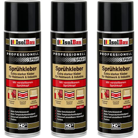 IsolBau Polster-Sprühkleber 3 x 500 ml (1/5)