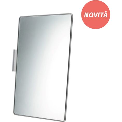 EVER Prop specchio fissaggio barra con corn b rettangolare bianco opaco codice prod: EVBASRBBN (1/2)