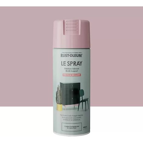 Peinture aérosol Rust-Oleum Le Spray Rose 0,4 L (1/2)