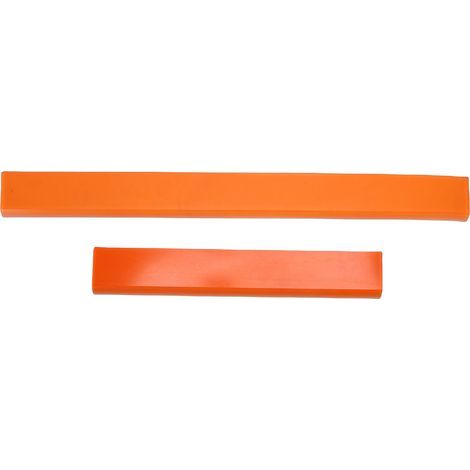 2 pièces grattoir à mastic pliable en forme d'arc, outil de réparation de plâtre à haute résilience, coupe-mur, applicateur de remplissage 30cm 50cm pour les travaux de peinture de décoration de la ma (1/5)