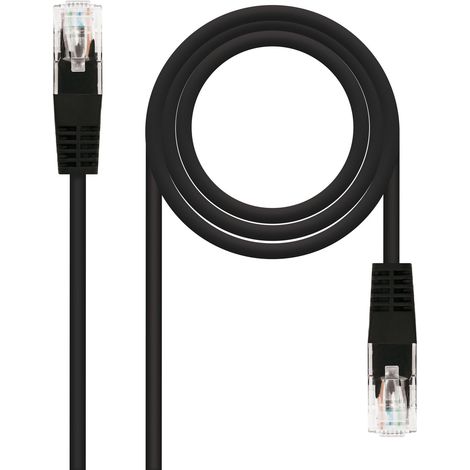 Rj45 Cat6a S/ftp Cu Lszh 0,25m Nero Nanocable 10.20.1900-l25-bk