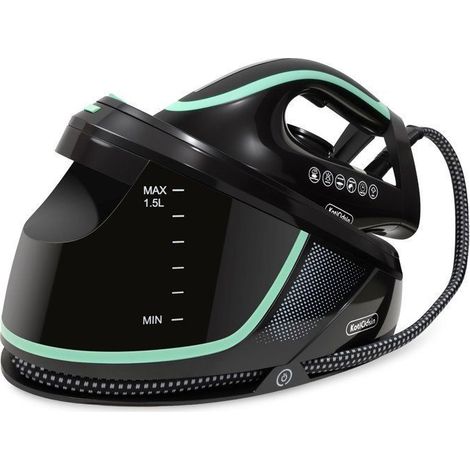 KotiCidsin Centrale Vapeur 1.5L - 3100W - débit vapeur 120g/min - Noir