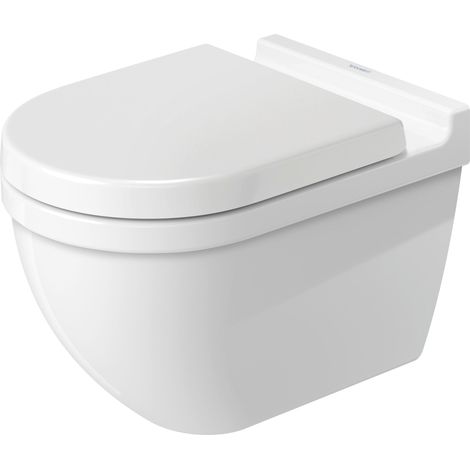 Duravit Wand-WC Starck 3 540mm Tiefspüler, Befestigung verdeckt,