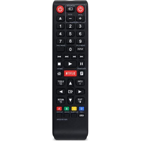 Telecomando di ricambio compatibile con TV Samsung, modello AK59-00146A (1/5)