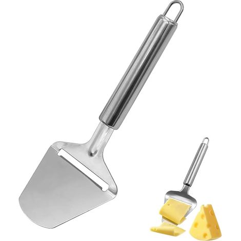 Piece Cheese Cutter, Thick Cheese Cutter, Cheese Knife, Professional Stainless Steel Cheese Cutter, Cheese Grater, Manual Cheese Slicer for Cheeses, Citrus Fruits and Hard Vegetables (1/5)