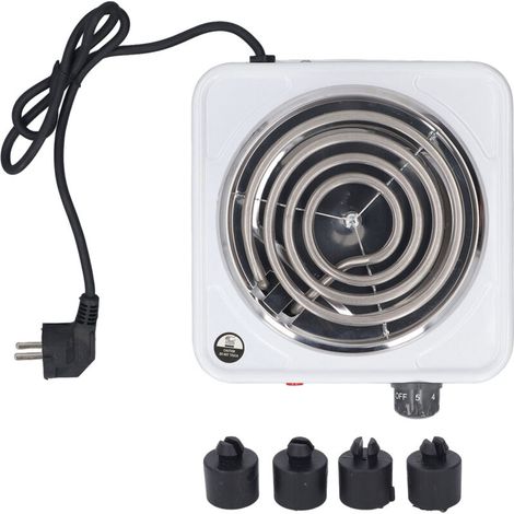 Countertop Single Coil Burner, 1500 Watt Efficient Power, Adjustable Temperature Control, Single Burner Hot Plate for Outdoor Cooking and The. (1/5)