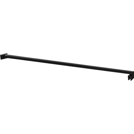 BRACCIO PER WALK-IN CLEVER C/DOPPIA TESTA SNODABILE- cm 120 Nero- DHIMP- pezzi 1 (1/2)