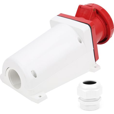 Prise industrielle à 5 broches, étanche IP67, anti-poussière, 380415V, 125A, 3P + N + E pour l'ingénierie