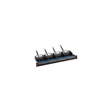 Pannello di distribuzione diritto 19 pollici 1U CAT6 con 24 connettori RJ45 UTP Legrand 033760 (1/2)