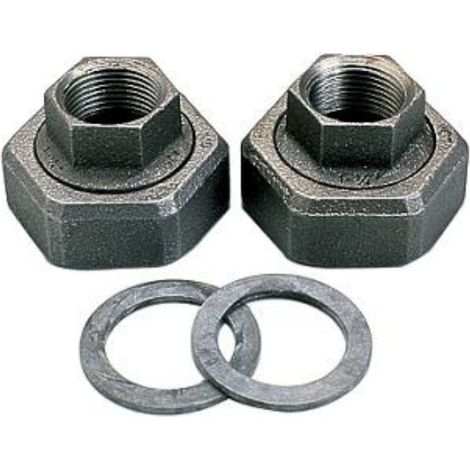 Raccord union fonte galvanisée à visser pour circulateur FF - 26x34 15x21 - Wilo