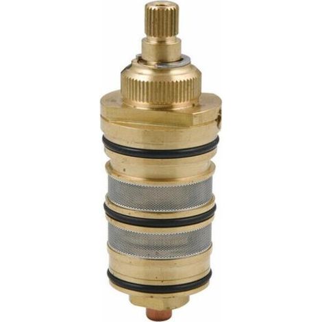 Robinet thermostatique de douche en laiton avec cartouche et poignée, composants pour mitigeur de douche, thermostat et programmateur de température (1/5)