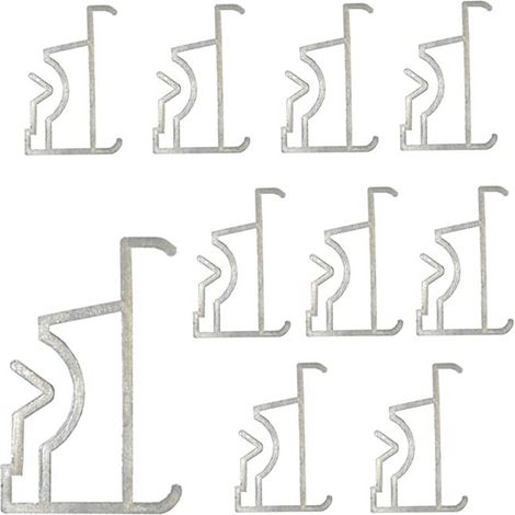 Lot de 10 clips de finition pour stores vénitiens, accessoires pour stores vénitiens, stores verticaux et clips de positionnement pour stores (1/5)