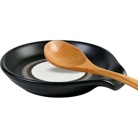 Repose Cuillère Cuisine Céramique pour Spatules Louches 14,5x13cm (1/5)