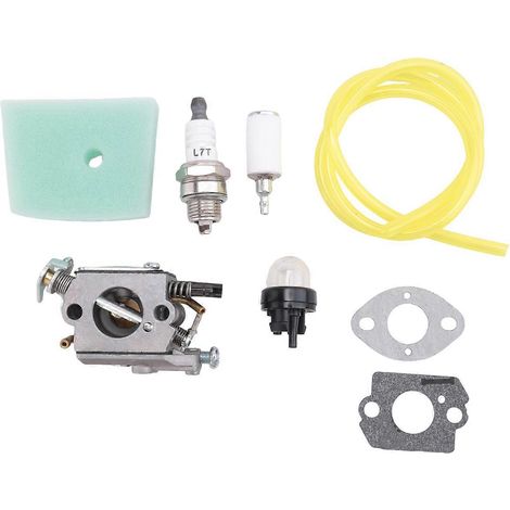 Filtre à air de carburateur pour débroussailleuses Husqvarna 123 223 322 323 325 326 327 Zama C1Q-EL24 Carburateur 50328340 ()