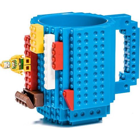 Tazza a blocco - blu