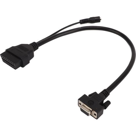 Câble adaptateur OBD 16 broches mâle 15 broches femelle, connecteur de diagnostic Plug and Play de remplacement pour Launch X431 (1/5)