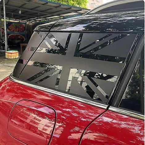 Décoration intérieure de voiture : autocollant vinyle Union Jack pour vitres, compatible avec MINI Cooper R60 R56 F56 F55 F57 F60 F54. Accessoires de décoration pour véhicule. (1/5)