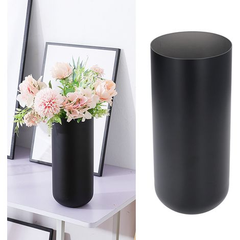Vase Métallique Moderne en Acier Inoxydable - Résistant et Durable pour Fleurs - Décoration Maison, Bureau, Hôtel (1/5)