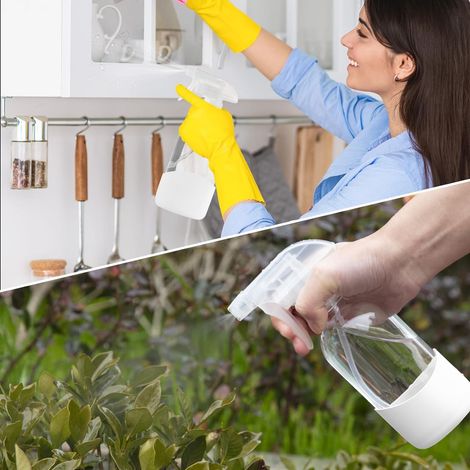 Arrosoir En Verre - Pulvérisateur Réglable Brumisateur Jet Continu - Pour Jardinage Cuisine Nettoyage Maison - 1 Pièce (1/4)