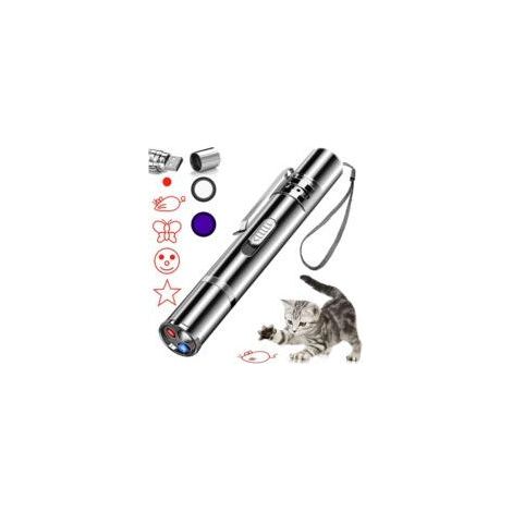 Pointeur Laser Chat/Chien - 1 pièce, Pointeur Laser LED Rouge - Jouet Interactive/Intérieur (1/5)