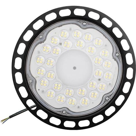 Lumière LED High Bay, 6500K High Bay Led Lampe de magasin IP65 étanche Commercial Marché industriel Entrepôt Garage Atelier Garage Lampe (1/5)
