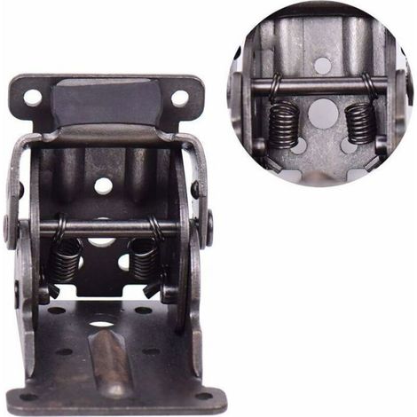 Charnière autobloquante - 2 sets, support pliable - Pour pied établi, raccord coin Cuneary (1/5)
