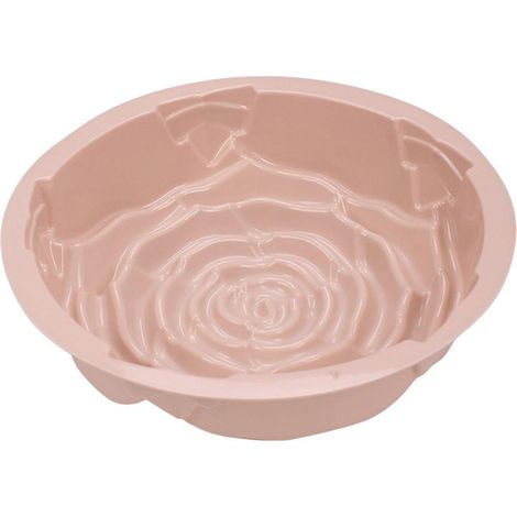 Moule à gâteau en silicone alimentaire, idéal pour gâteaux d'anniversaire, chocolats, gelées, pains et crèmes. Compatible micro-ondes et réfrigérateur. Facile à nettoyer. (1/5)